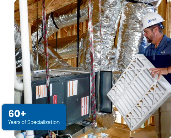 Tempo Mechanical specialized in new construction HVAC systems